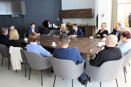 Spotkanie przedstawicieli organizacji społecznych z Wisły w hotelu Crystal Mountain