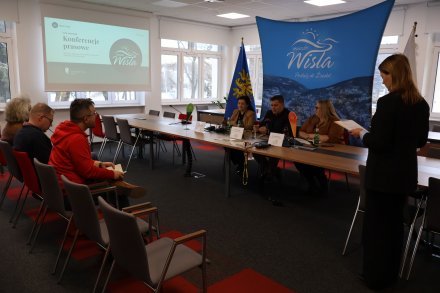 Konferencja prasowa Miasta Wisła