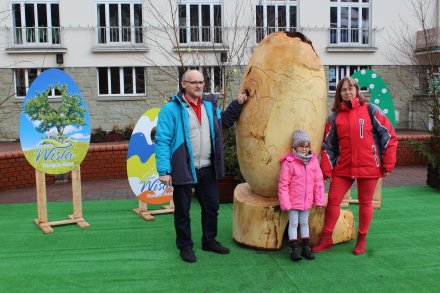 Pierwsi turyści już się fotografują