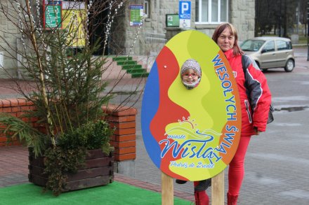 Pierwsi turyści już się fotografują