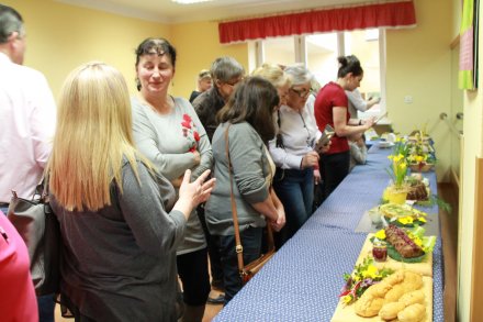 Fragment degustacji przez uczestników