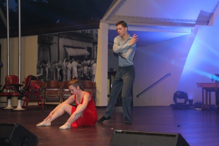 Występ grupy tanecznej z Belgii