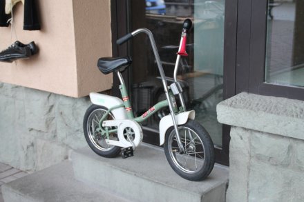 Wystawa starych rowerów