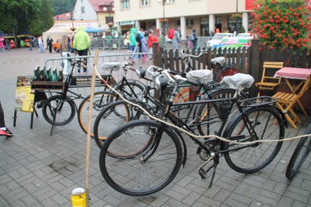 Wystawa starych rowerów