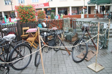 Wystawa starych rowerów