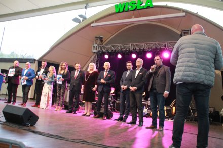 Goście TVS na scenie wiślańskiego amfiteatru