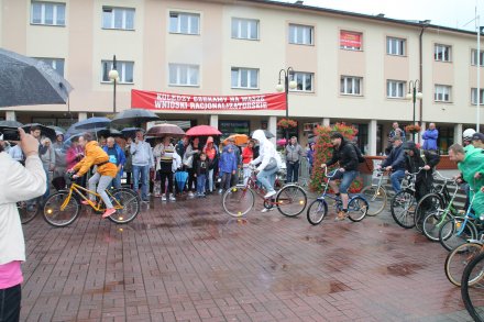 Start rowerowego Rajdu Retro