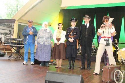 Uczestnicy rowerowego Rajdu Retro