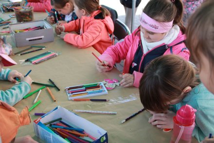 Smerfne popoludnie - warsztaty plastyczne