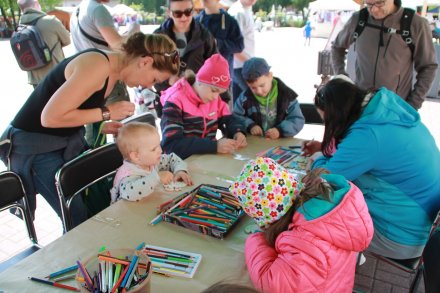 Smerfne popoludnie - warsztaty plastyczne