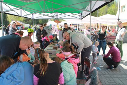 Smerfne popoludnie - warsztaty plastyczne
