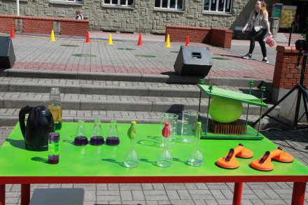 Naukowe show - eksperymenty fizykochemiczne