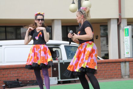 Zabawa na Wiślańskim rynku