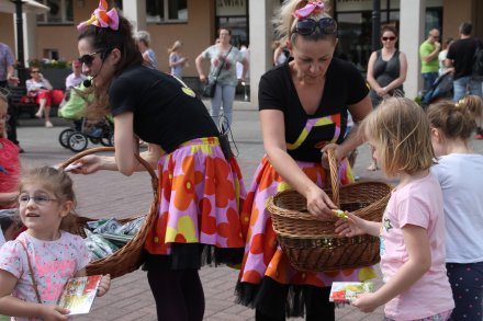 Zabawa na Wiślańskim rynku