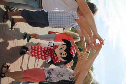 Zabawa na Wiślańskim rynku