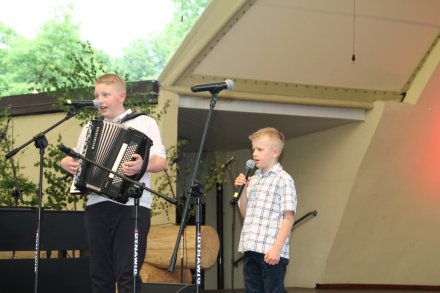 Uczestnicy Festiwalu Piosenki "Nasza Szansa"