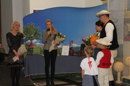 Wystąpienie przedstawicieli Gminnego Ośrodka Kultury w Istebnej