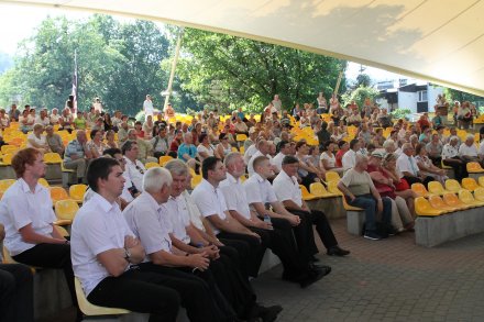 Publiczność na widowni podczas koncertu