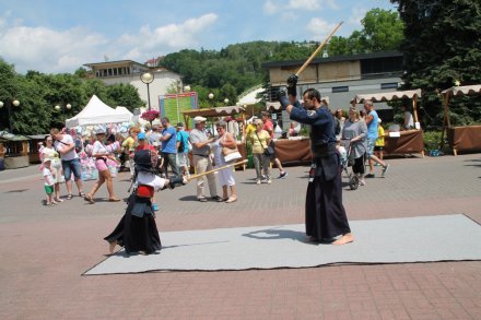 Sekcja KENDO z pokazem podczas "Święta Sąsiada"