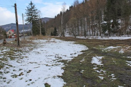 Teren w Jaworniku przed rozpoczęciem zmiany