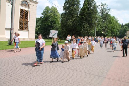 korowód ulicami Wisły