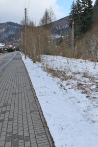 Teren w Jaworniku przed rozpoczęciem zmiany