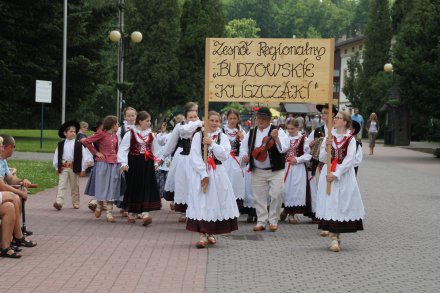 korowód ulicami Wisły