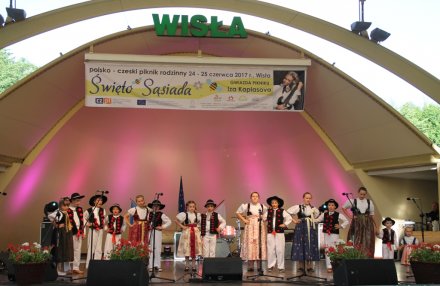 Występ Małych Tkoczy z Wisły