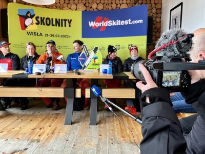 Konferencja prasowa World Skitest na Skolnitym