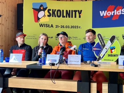 Konferencja prasowa World Skitest na Skolnitym