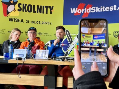 Konferencja prasowa World Skitest na Skolnitym