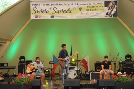 Występ zespołu Apple Band z Jabłonkowa