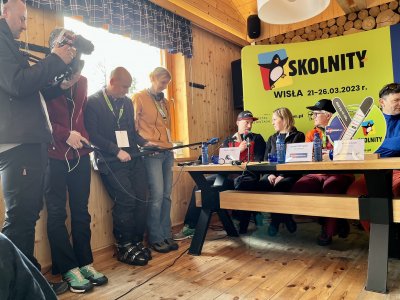 Konferencja prasowa World Skitest na Skolnitym