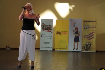 Bożena Mielnik na scenie