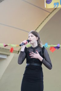 Uczestniczka Festiwalu