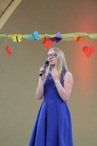 Uczestniczka Festiwalu