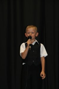 Występ młodego artysty