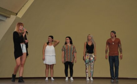 Instruktorzy na scenie