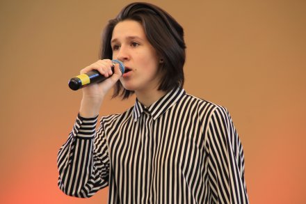 Uczestniczka festiwalu