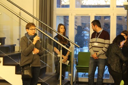 Warsztaty podsumowuje prof. Magdalena Żmudzinska-Nowak