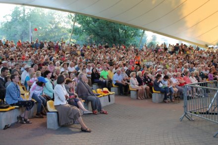 Publiczność w amfiteatrze