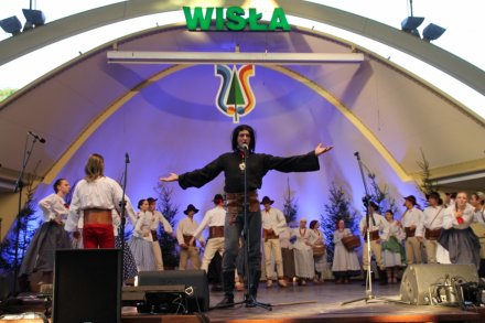 Fragment występu grupy "Ziemia Żywiecka"