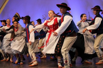 Fragment występu grupy "Ziemia Żywiecka"