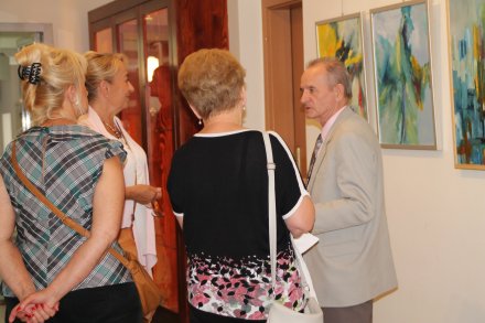 Finisaż wystawy malarstwa Jerzego Macieja Klimczaka