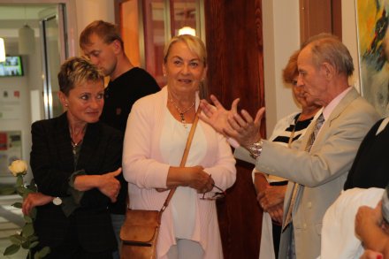 Finisaż wystawy malarstwa Jerzego Macieja Klimczaka