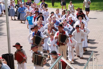 Fragment drugiego dnia 32. Przeglądu Dziecięcych Zespołów Folklorystycznych
