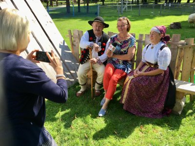 Na temat pasterskich tradycji Wisły opowiadali Barbara i Jan Kędziorowie
