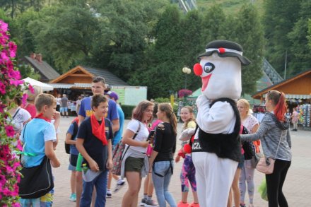 Spotkanie Wiślaczka z grupą kolonistów