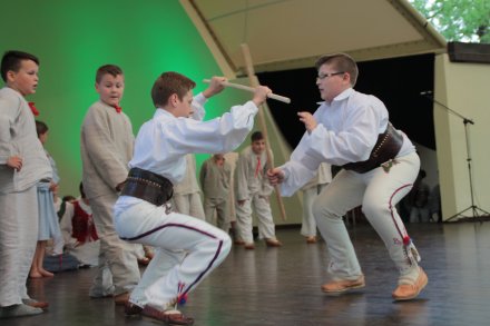 Fragment drugiego dnia 32. Przeglądu Dziecięcych Zespołów Folklorystycznych