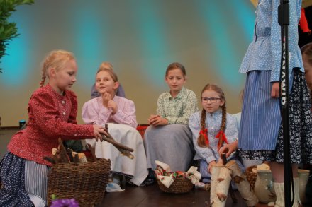 Fragment drugiego dnia 32. Przeglądu Dziecięcych Zespołów Folklorystycznych